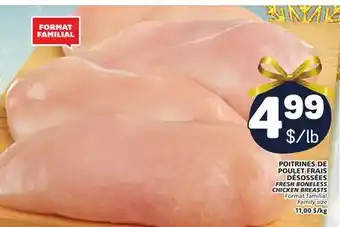 Marché Bonichoix Fresh boneless chicken breasts offer