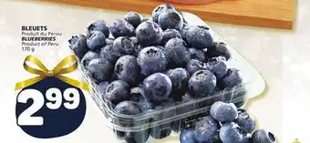 Marché Bonichoix Blueberries offer