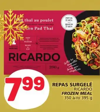 Marché Bonichoix Ricardo frozen meal offer