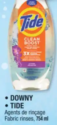 Jean Coutu Downy, tide fabric rinses offer