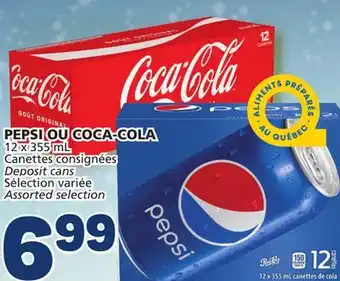 Marché Bonichoix Pepsi or coca-cola offer