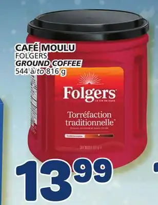 Marché Bonichoix Folgers ground coffee offer