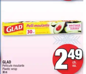 Jean Coutu Glad plastic wrap offer