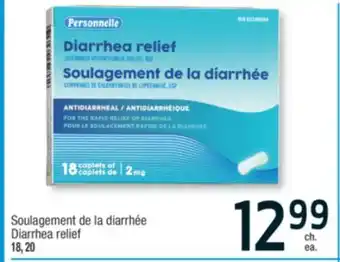 Jean Coutu Personnelle diarrhea relief offer