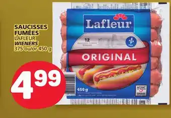Marché Bonichoix Lafleur wieners offer
