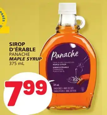 Marché Bonichoix Panache maple syrup offer