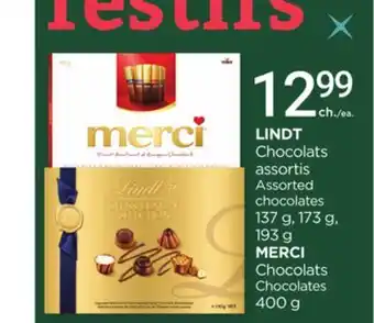 Proxim Lindt ,merci offer