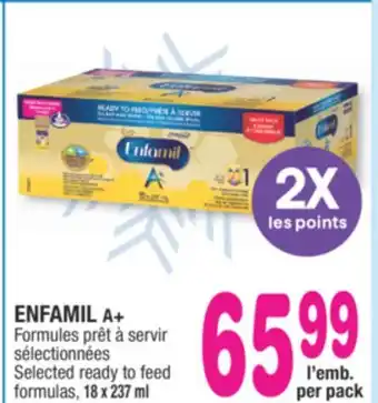 Jean Coutu Enfamil a+ selected ready to feed formulas offer
