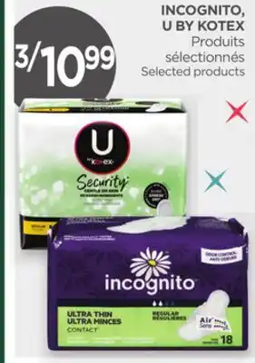 Proxim Incognito, u by kotex offer
