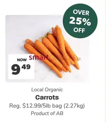 Blush Lane Organics Local Organic Carrots offer
