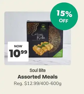 Blush Lane Organics Soul Bite Assorted Meals offer