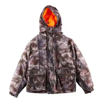 Giant Tiger Mountain ridge men's 4-in-1 camo rain jacket offer