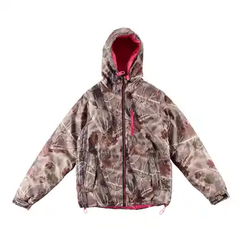Giant Tiger Mountain ridge women's camo rain jacket offer