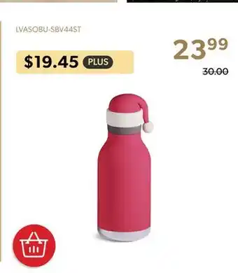 Shopper+ Santa bestie bottle - asobu offer