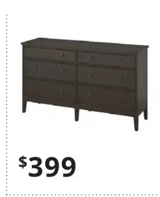 IKEA Idanäs 6-drawer dresser offer