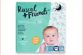 Walmart Rascal & friends jumbo box diapers or coco melon pants offer