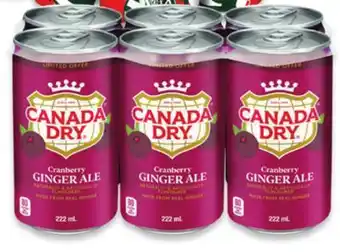 Walmart Canada dry cranberry ginger ale offer