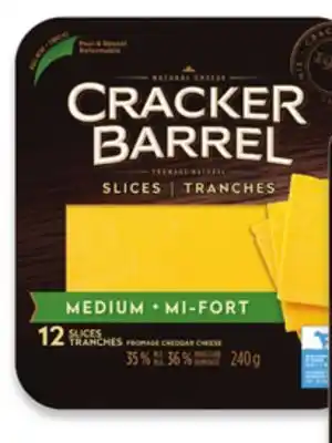 Walmart Cracker barrel cheese slices offer