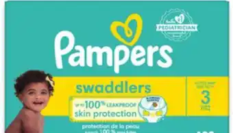 Walmart Pampers swaddlers huge diapers offer