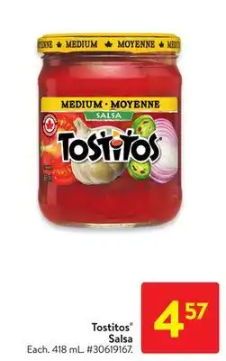 Walmart Tostitos salsa offer