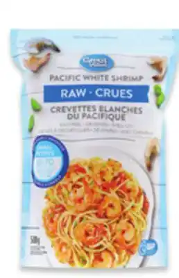 Walmart Great value raw or cooked shrimp offer