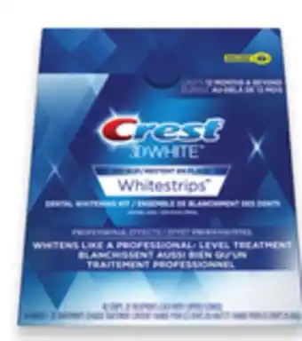 Walmart Crest 3d whitestrips whitening kit offer