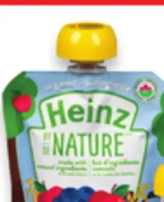 Walmart Heinz by nature organic pouches offer