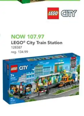 Toys R us Lego city train station offer