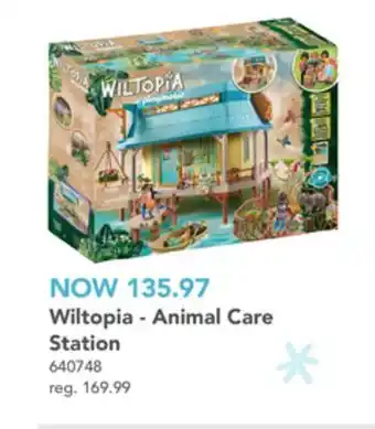 Toys R us Playmobil wiltopia - animal care station offer