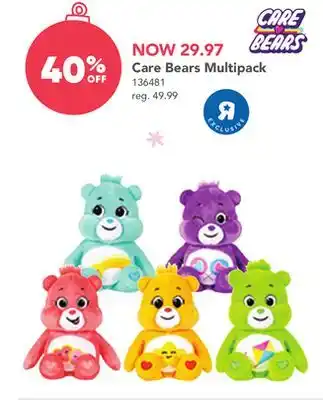 Toys R us Care bears multipack offer