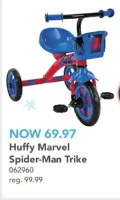 Toys R us Huffy marvel spider-man trike offer