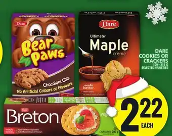 Food Basics Dare cookies or crackers offer