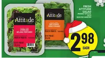 Food Basics Fresh attitude salad offer