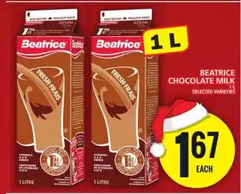 Food Basics Beatrice chocolate milk offer