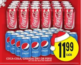 Food Basics Coca-cola, canada dry or pepsi offer