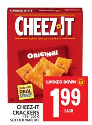 Food Basics Cheez-it crackers offer