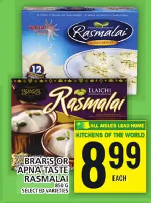 Food Basics Brar's or apna taste rasmalai offer