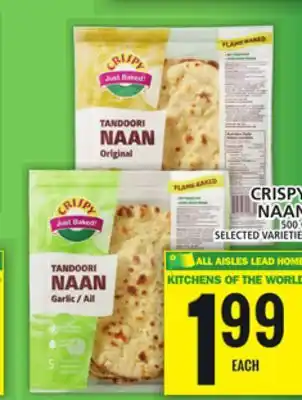 Food Basics Crispy naan offer