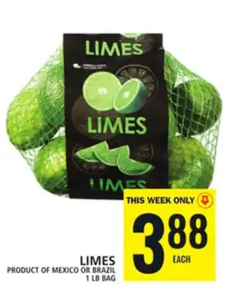 Food Basics Limes offer