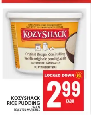 Food Basics Kozyshack rice pudding offer