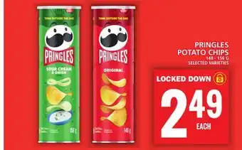 Food Basics Pringles potato chips offer