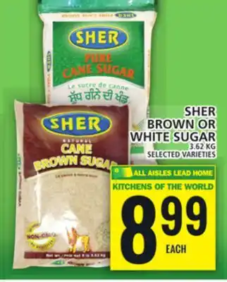Food Basics Sher brown or white sugar offer