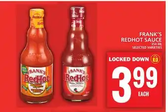Food Basics Frank's redhot sauce offer