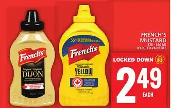 Food Basics French's mustard offer