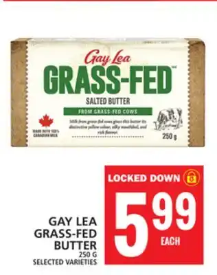 Food Basics Gay lea grass-fed butter offer