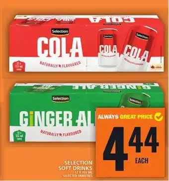 Food Basics Selection soft drinks offer