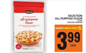 Food Basics Selection all-purpose flour offer