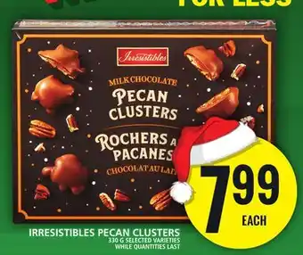 Food Basics Irresistibles pecan clusters offer