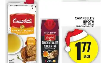 Food Basics Campbell's broth offer