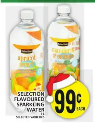Food Basics Selection flavoured sparkling water offer